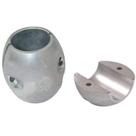 Ânodo de eixo Tecnoseal X8 Zinc para diâmetro de eixo de 1-3/4 polegadas