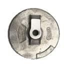 Anodo Redondo Com Rosca Alpha Bravo Verado Alumínio