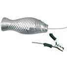 Anodo Tecnoseal Grouper suspenso com cabo e braçadeira - Zinco