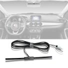Antena Am Fm Veicular Interna Amplificada Universal Plug Din