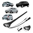 Antena Amplificada Flexível Gol G5 G6 Voyage G5 Fox 08 a 16