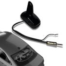 Antena Baby Shark Gm Preto Brilhante