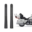 Antena BINGFU, mastro de fibra de carbono, pacote com 2, 12 cm para Harley Antena BINGFU, mastro de fibra de carbono, pacote com 2, 12 cm para Harley