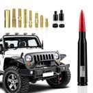 Antena Bullet de carro Gseigvee para GM Chevy Silverado com bandeira Antena Bullet de carro Gseigvee para GM Chevy Silverado com bandeira