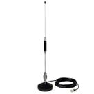 Antena CB LUITON 70 cm 27 MHz com suporte magnético para rádio de carro
