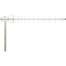 Antena Celular Base Direcional Cf-817 800 Mhz 17 Dbi Aquario