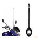 Antena Corta Linha Pipa Moto Retrátil Aço Inox Guidão Haste Corta Fio