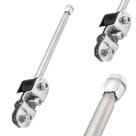 Antena Corta Pipa Moto Retrátil Retrovisor Inox 9/12Pta HRC6