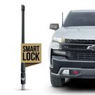 Antena de caminhão Ronin Factory SmartLock 30cm para Chevy Silverado e GMC Sierra
