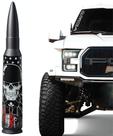 Antena de carro EcoAuto Bullet de 14 cm para caminhões Dodge Ram e Ford