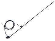 Antena De Coluna 3 Estágios Preta Van Topic Towner Mitsubishi L200 Suzuki Samurai