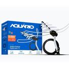 Antena de TV Digital Externa com suporte e Cabo 16 Metros DTV-3000