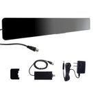Antena de TV digital HD amplificada interna UltraPro 52185 preta