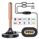 Antena de TV EXQULIFE 2025 interna/externa 550 milhas de alcance 4K