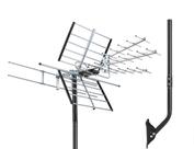 Antena de TV externa PIBIDI UHD-8903 de longo alcance 200 milhas