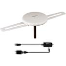 Antena de TV Five Star Omnidirecional 360 com alcance de 150 milhas
