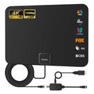 Antena de TV interna amplificada digital HDTV 1080p VHF UHF