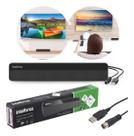 Antena de tv interna digital amplificada uhf/hdtv ai 3101 - intelbras