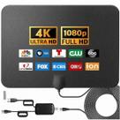 Antena de TV interna Eqawaedd de longo alcance 950 milhas 4K 1080p