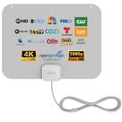 Antena de TV interna Mohu Leaf ultrafina UHF VHF 40Mile