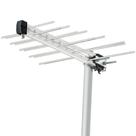 Antena Digital Externa Aquário Log Periódica 20 Elementos