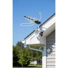 Antena Digital Externa HDTV: Sinal Forte, 16m Cabo