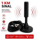 Antena Digital HDTV 4K Interna Externa Instalação Rápida Plug Play