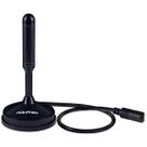 Antena Digital Hdtv 5 Em 1 Vhf/uhf/fm/hdtv/4k Uso Interno Ou Externo Com Cabo 5 Metros Dtv-150 F018