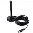 Antena Digital Hdtv Interna/Externa Base c/ Imã 4.3mts