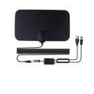Antena Digital Interna 4k Hdtv Uhf Vhf Amplificador Sinal