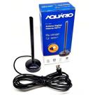Antena Digital Interna 5in1 Aquário HDTV 4k Vhf para TV fácil instalação