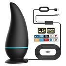 Antena Digital Interna Com Base Magnética Para Tv