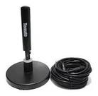 Antena Digital Interna e Externa HDTV com Cabo de 5 Metros e Base de Ferro MTA3003 3,5 dBi