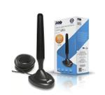 Antena Digital Interna e Externa Proeletronic Prohd 2400 3 Metros de fio e base imantada