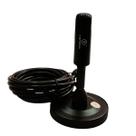 Antena Digital Kapbom Sinal Perfeito HDTV Cabo 3m Imã