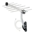 Antena Digital Log 20 Aquário Periódica 4k C/Suporte Cabo