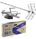 Antena Digital Yagi Alto Ganho Longo Alcance 4k 18dbi Rural Boca Jacaré