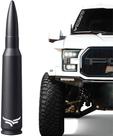 Antena EcoAuto 50 Cal Bullet 14 cm em preto fosco