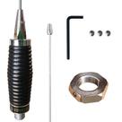 Antena Enfeite Bobinada Mini Maria Mole 1,35 Metros Anti Furto Steelbras