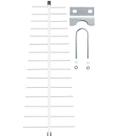 Antena Externa Aquário LOG para TV 30 Elementos - LU-30
