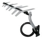 Antena Externa Digital para Tv 2 em 1 Completa Aquario Dtv 1500 Prata, Mdio