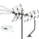 Antena externa Five Star HDTV 200 milhas de alcance ATSC 3.0 4K