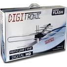 Antena Externa Flash P/TV UHF/VHF/FM/HDTV Digitronic Antena Externa Flash P/TV UHF/VHF/FM/HDTV Digitronic