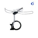 Antena Externa TV 4 em 1 Completa, Aquario, DTV-3000, Prata, Médio