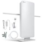 Antena HDTV Amplificada ANTOP 400BV para Uso Interno e Externo, Alcance de 70 Milhas