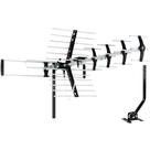 Antena HDTV Externa de Longo Alcance - Até 200 Milhas