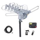 Antena HDTV externa McDuory amplificada com alcance de 150 milhas