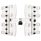 Antena HDTV Externa UHF Bowtie de 8 Elementos - Sinal Digital