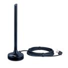 Antena Interna Aquário Digital HDTV, VHF, UHF, 4K e FM