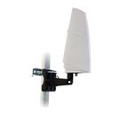 Antena Interna E Externa Digital Megatron Branca C/ Cabo Coaxial